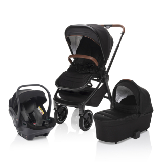 ZOPA Set kočárek Move Cross + korba XL + adaptér + autosedačka, Night Black/Black