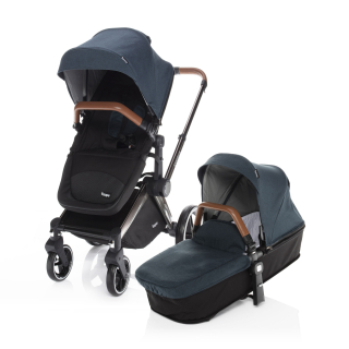 ZOPA SET Kočárek Evoque + Barevný set, S/BR_Petrol Blue
